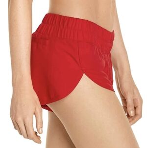 Wet Effect Women's Red Lifeguard Lined Swim Workout Shorts‎ XS